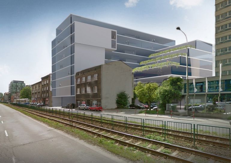 Chopin Office in Cracow - planned investment of Warimpex