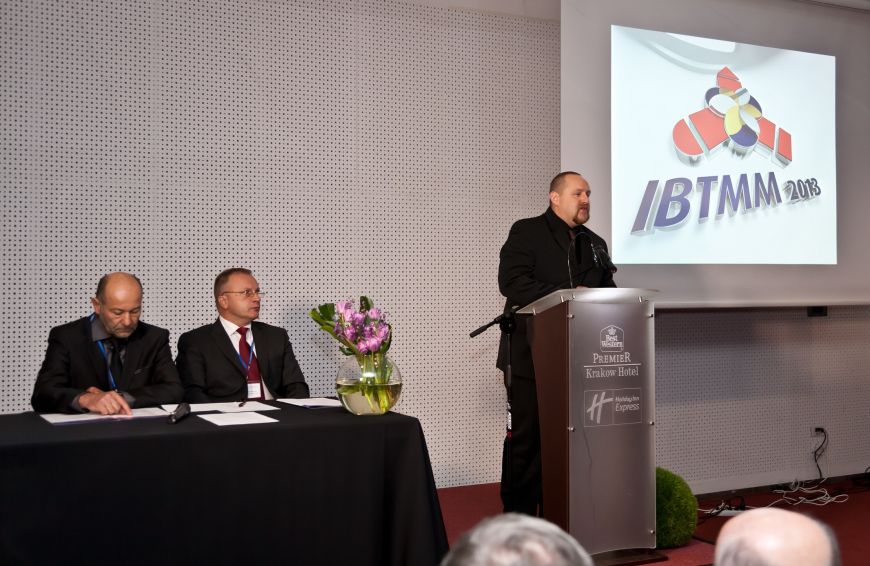  - The beginning of the IBTMM 2013 conference