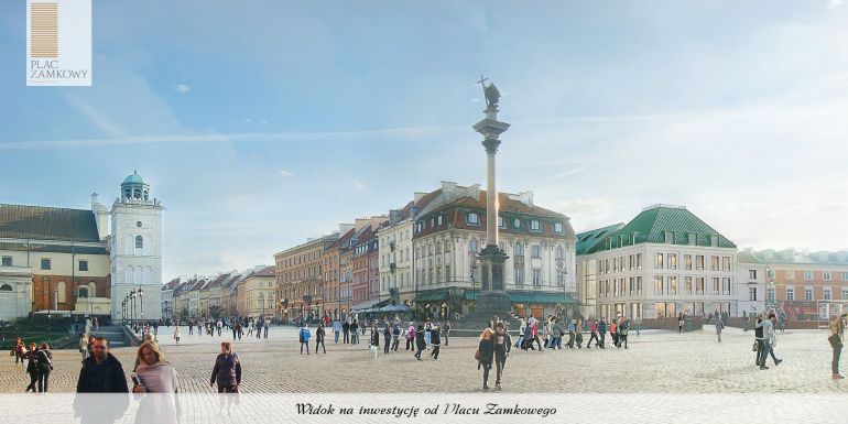 Plac Zamkowy - Business with Heritage, projekt po zmianach