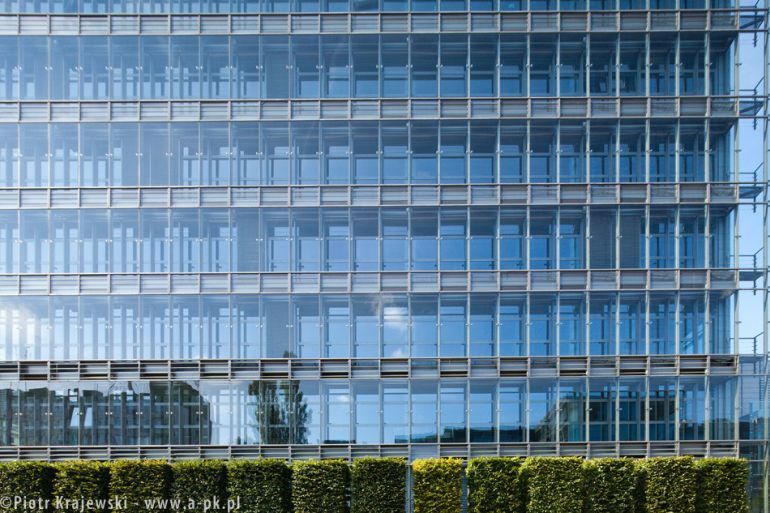 A facade in the Victoria office owned by IVG Institutional Funds, pic Piotr Krajewski