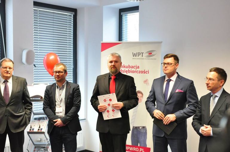 Otwarcie IPiT - Maciej Bluj - wiceprezydent Wrocławia