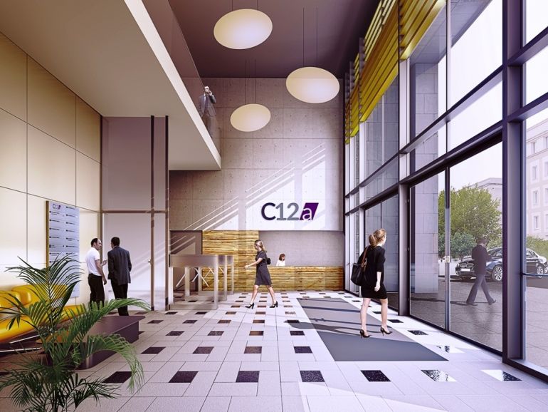 C12A in Warsaw - visualization of the interior