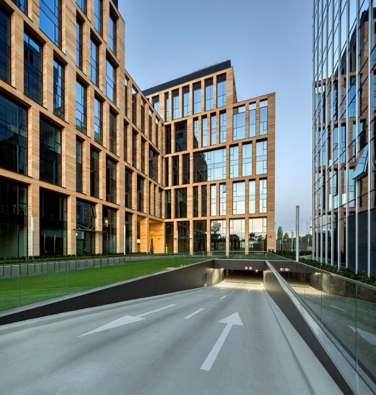 Gdansk Business Center was certified BREEAM rated "Very good"