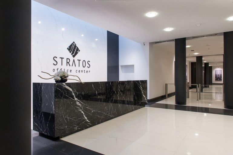 Realizacja Neo-Świat w biurowcu Stratos Office Center