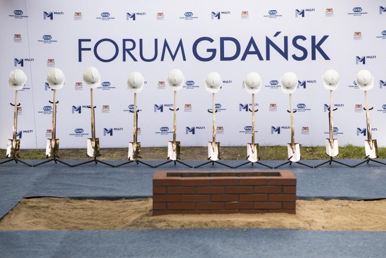 - Wmurowanie kamienia węgielnego pod budowę Forum Gdańsk, autor: Jerzy Pinkas / gdansk.pl