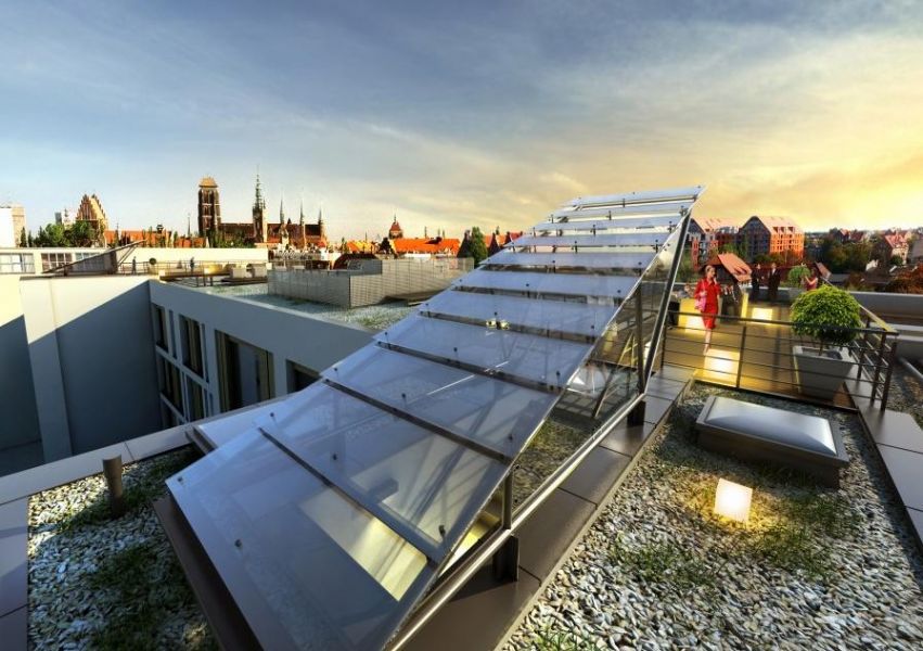  - Observation deck on the building’s roof – visualization, pic by UNIMOR Development 
