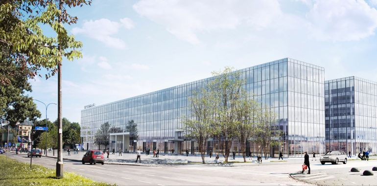 Nowy projekt Echo Investment zakłada powstanie dwóch obiektów biurowych w miejscu Hotelu Cracovia