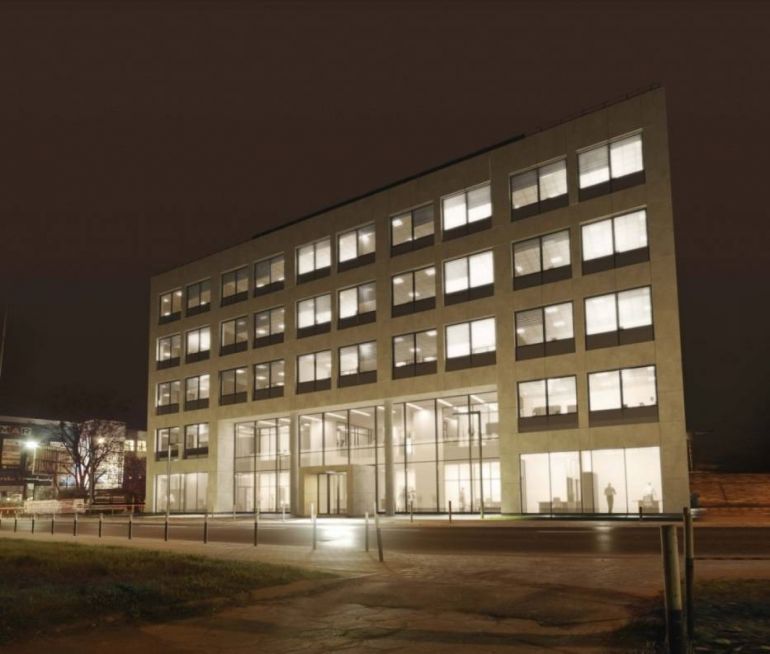 A new office and service building will be realized at Braniborska 38-40 Street in Wrocław