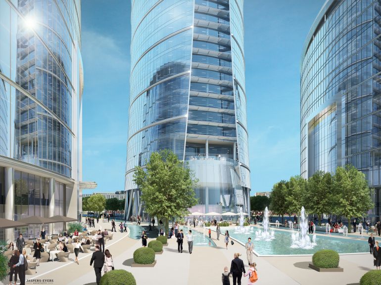 Warsaw Spire will increase the office space in Warsaw by 100 000 m2.