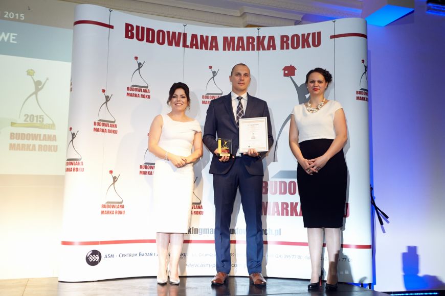  - Two titles such as Construction Brand 2015 and Year Champion 2015 were handed during a ceremonial gala