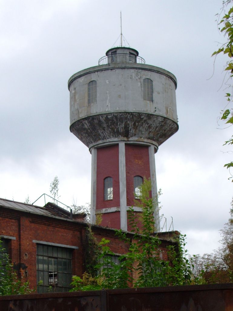 Old boiler house on the area of Business Engine WTP