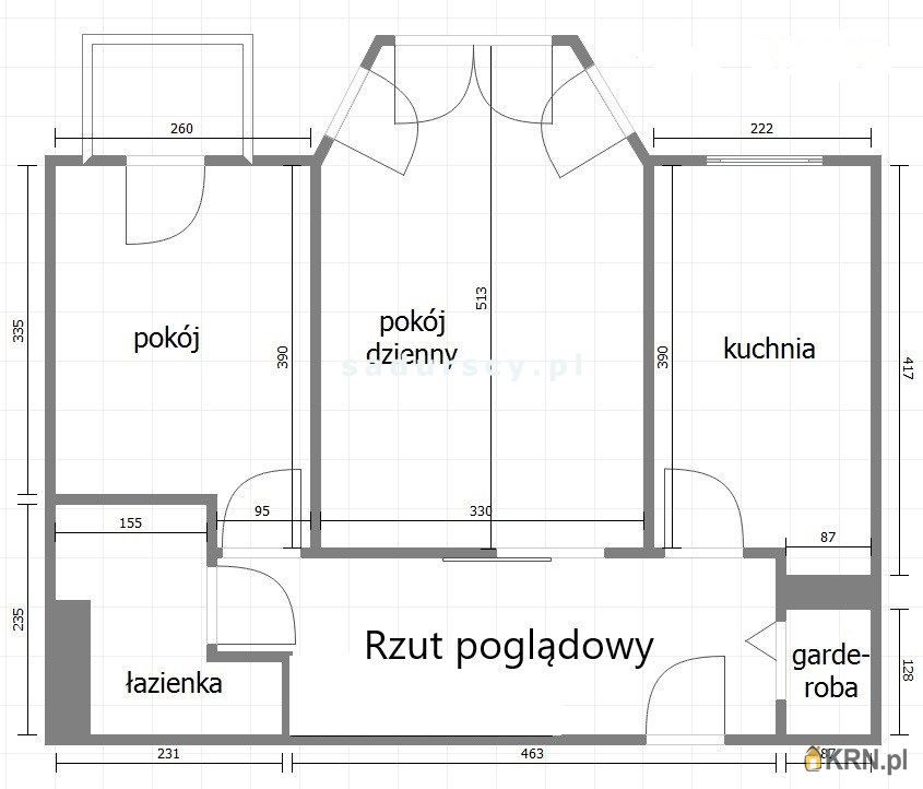 Kraków - F. Konecznego - 49.70m2 - 