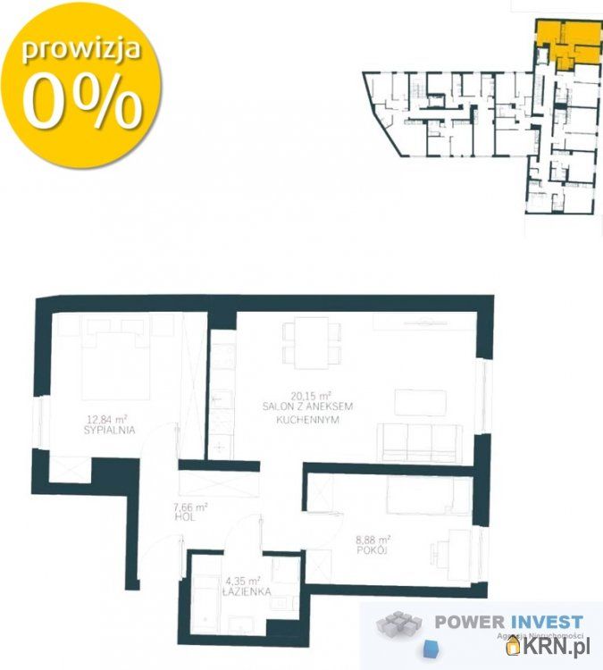 Kraków - 53.88m2 - 