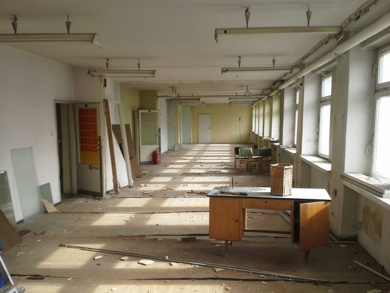  - Wnętrze Business Park Grunwald przed modernizacją 