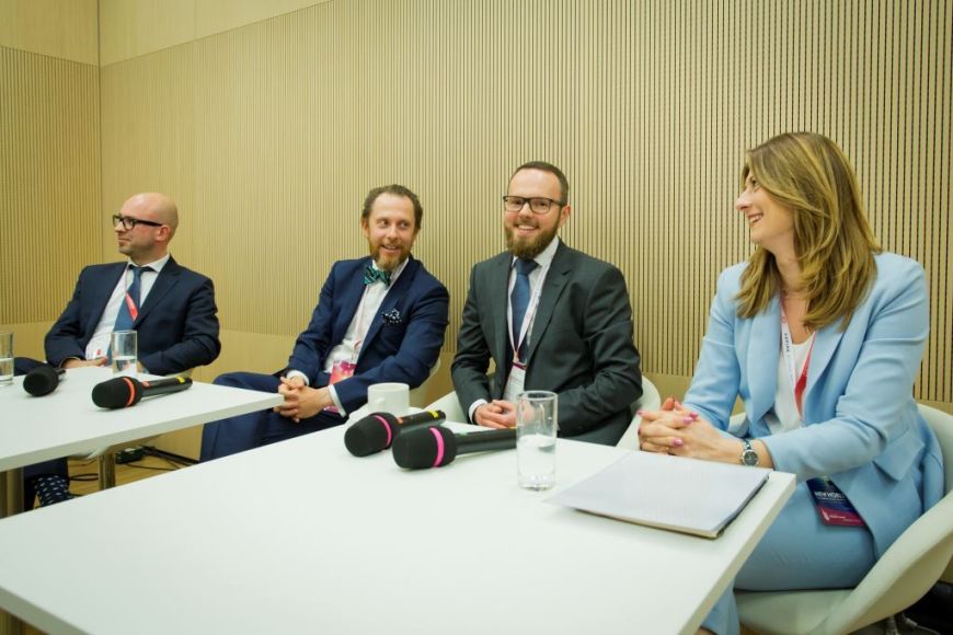  - Eksperci z Grupy Nowy Styl, Randstad, CBRE, Echo Investment podczas konferencji ASPIRE „New Horizon”