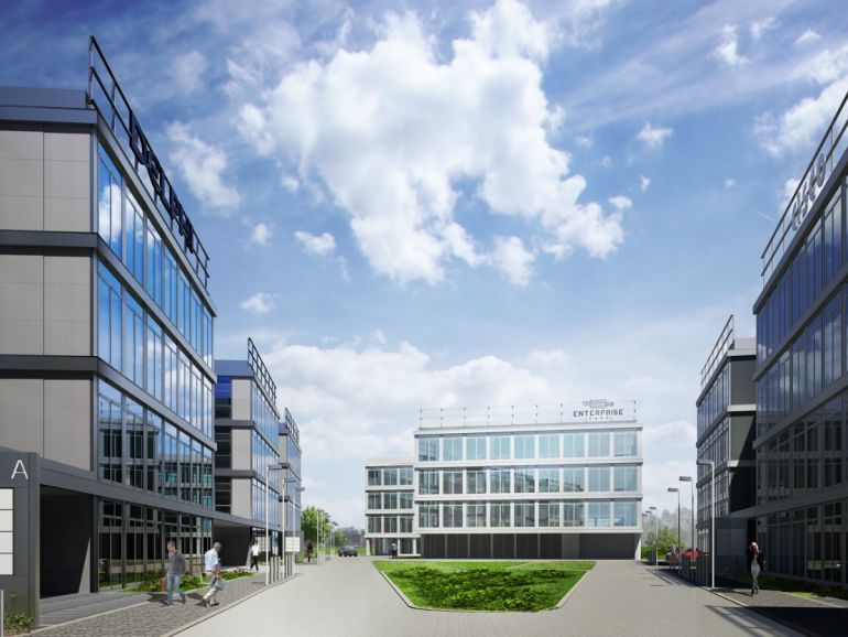 Enterprise Park w Krakowie - budynek D