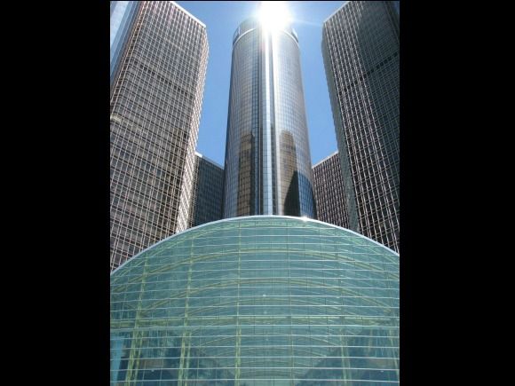  - General Motors Renaissance Center, copyright by Dan Macy