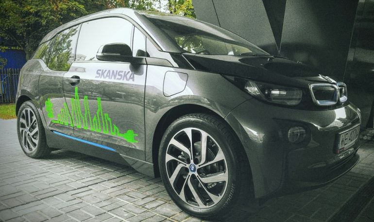 Skanska Property  oferuje car sharing dla swoich najemców.