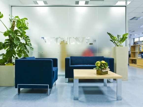  - Waiting room in VOLVO office, design of Interbiuro/Yassen Hristow
