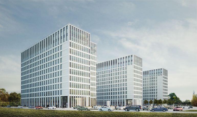 Opolska Business Park in Cracow