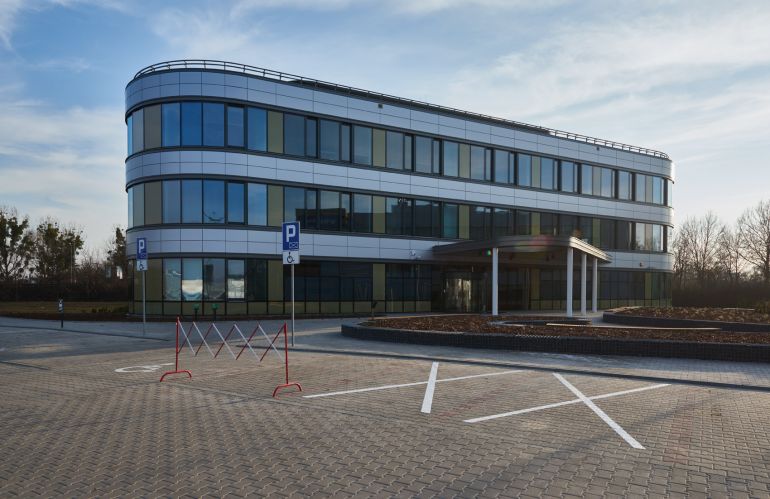 Volvo office in Wrocław, source: fotopolska.eu
