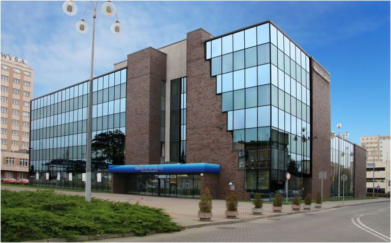 Office block Jagiellońska 21 in Bydgoszcz