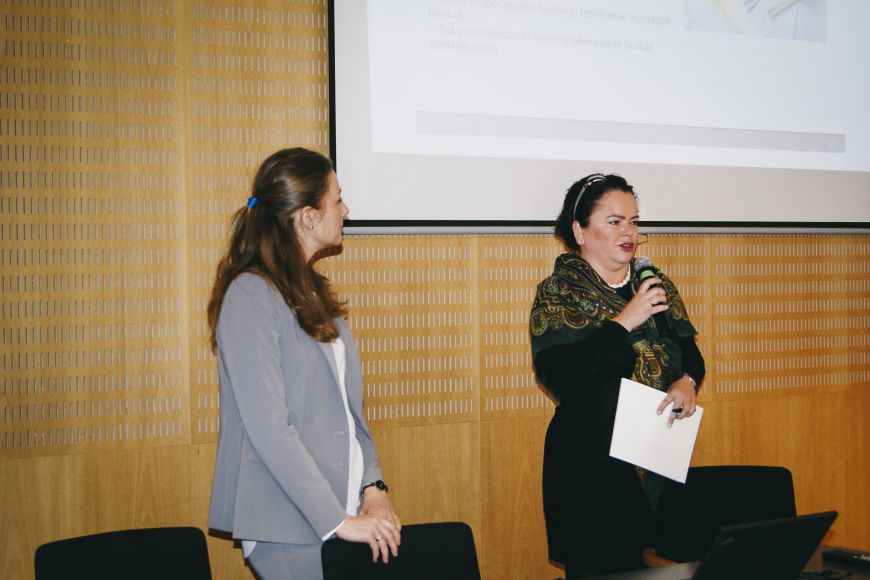  - Drugą część zorganizowanego seminarium stanowiła dyskusja Moniki Sułdeckiej-Karaś z Joanną Nicińską, leasing manager Echo Investment