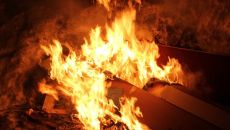 Najwyższy drapacz chmur w Europie stanął w płomieniach