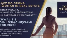 Zostały niecałe 2 tygodnie, aby zgłosić się do konkursu Top Woman in Real Estate!