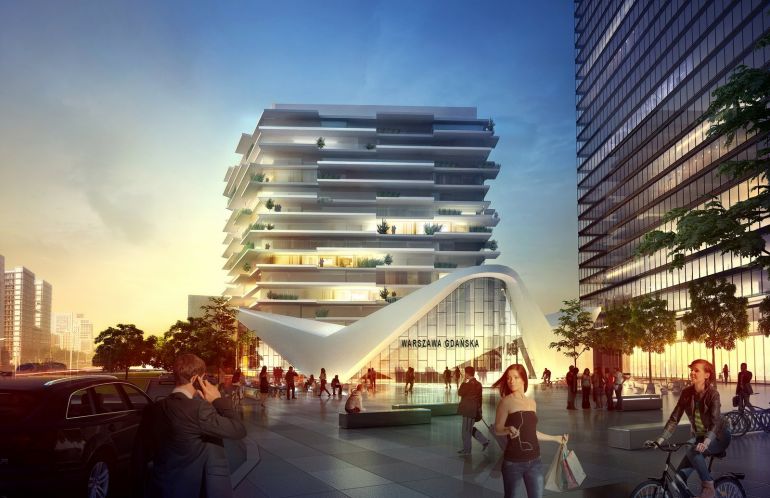Warszawa Gdańska, JSK Architekci architectural design