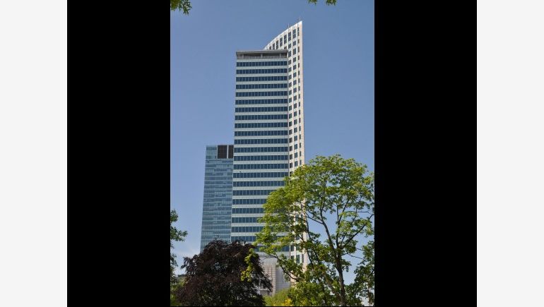 Warsaw Financial Center Office Building in Warsaw