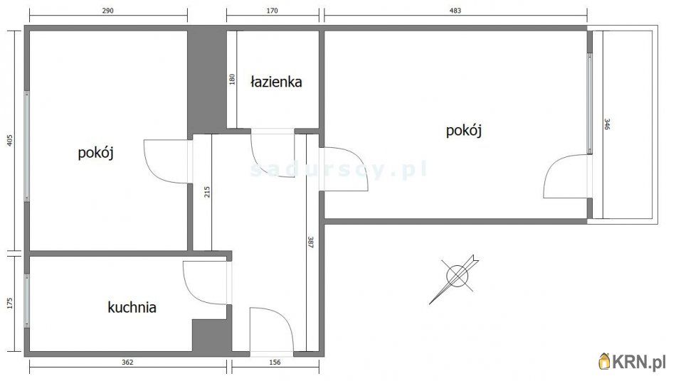 Kraków - Łużycka - 45.30m2 - 