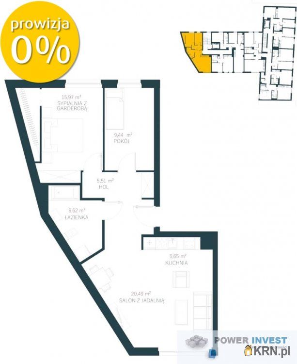 Kraków - 67.89m2 - 