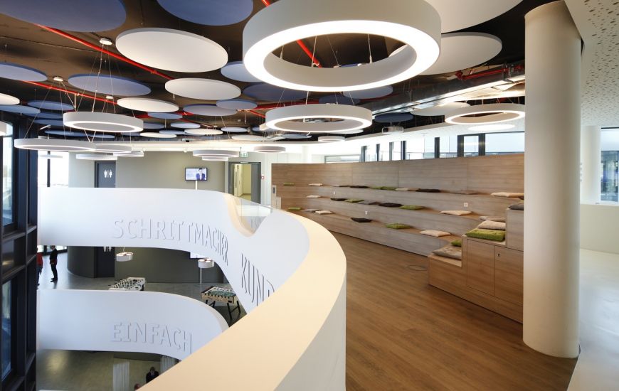  - "Meet & Create" zone on the third floor, pic TeamBank AG / easyCredit
