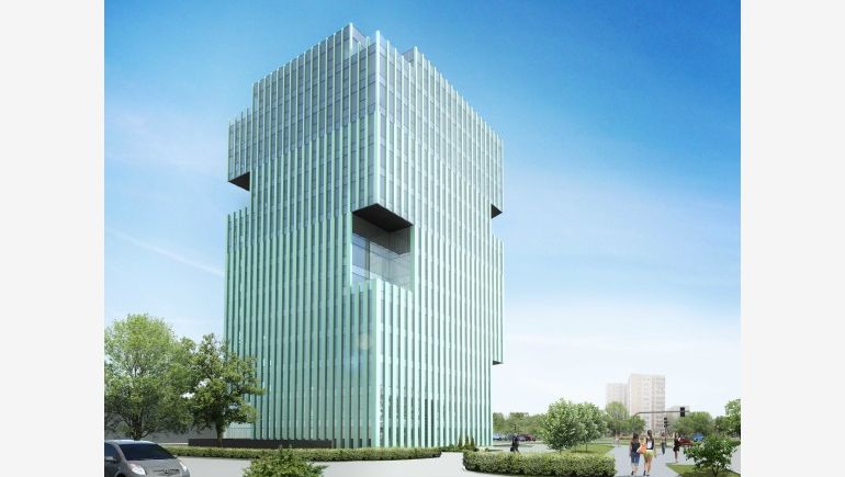 Green office building realised in Kraków – Alma Tower