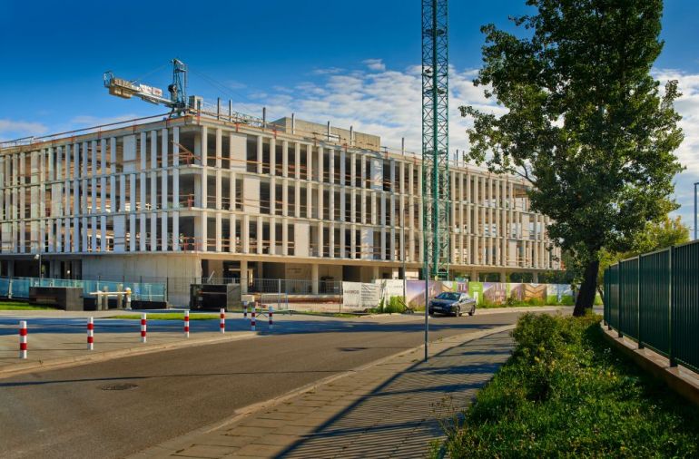 Garden Plaza on Warsaw's Żoliborz