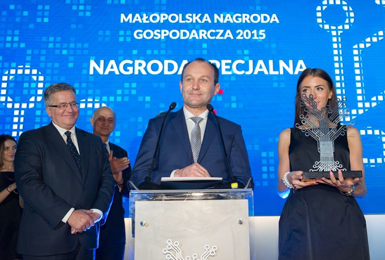 Bronisław Komorowski otrzymał nagrodę specjalną
