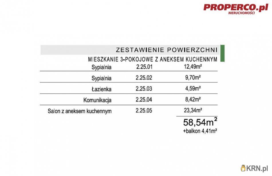 Kielce - 58.54m2 - 