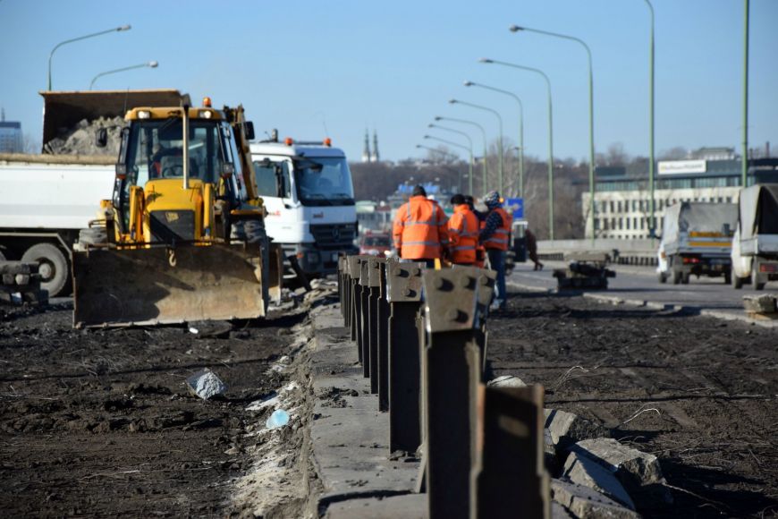  - The pavement has been removed in order to assess the condition of the passing in advance, source: ZDM 