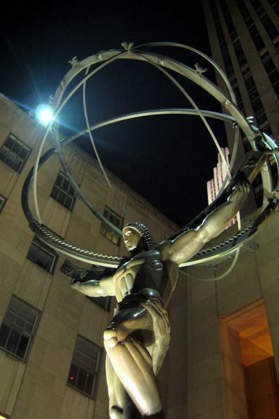  - Atlas at Rockefeller Plaza, source: foter.com