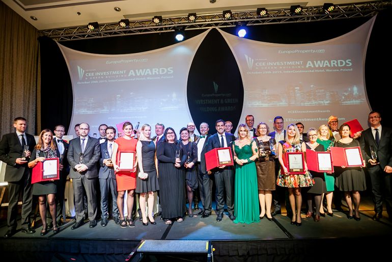 The winners of the 5th annual CEE Investment & Green Building Awards