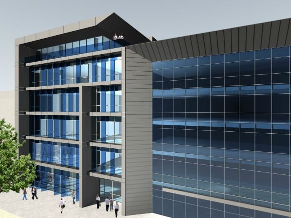  - The building will have six storeys and the space of 3 000 sqm