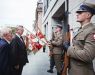 Uroczyste odsłonięcie pamiątkowej tablicy na ścianie obiektu Plac Zamkowy – Business with Heritage.