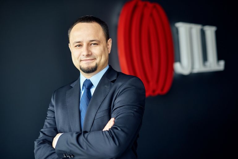 Marcin Faleńczyk, kierujący pracami trójmiejskiego biura JLL