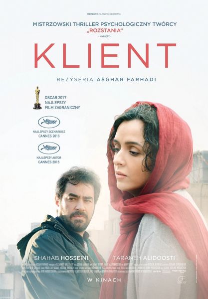  - Plakat promujący film "Klient"