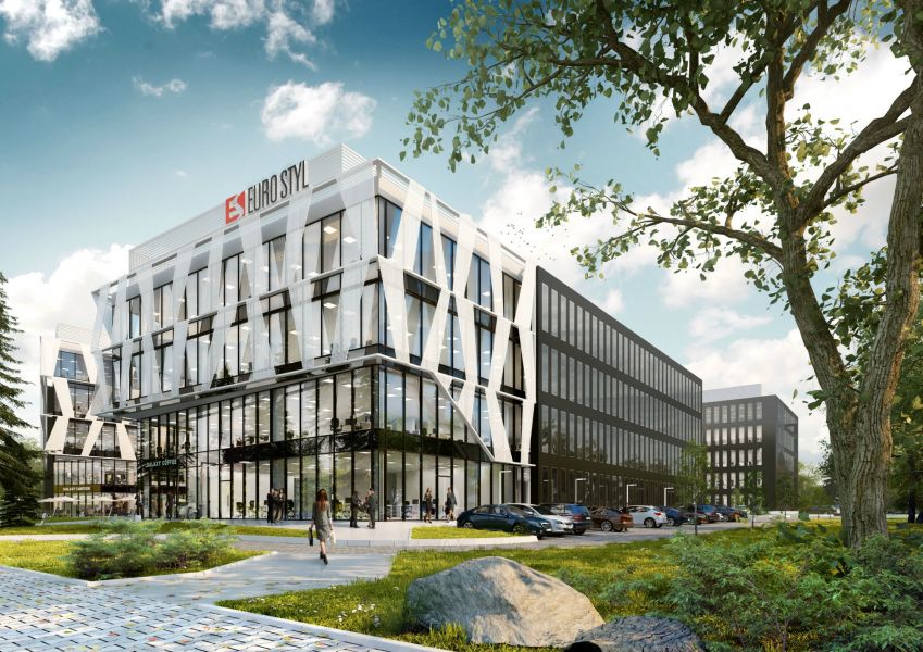  - Firma EURO STYL rozpoczęła realizację biurowca Tensor w Gdyni...