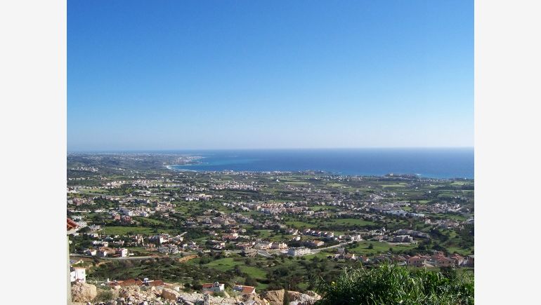 Widok na Cypr