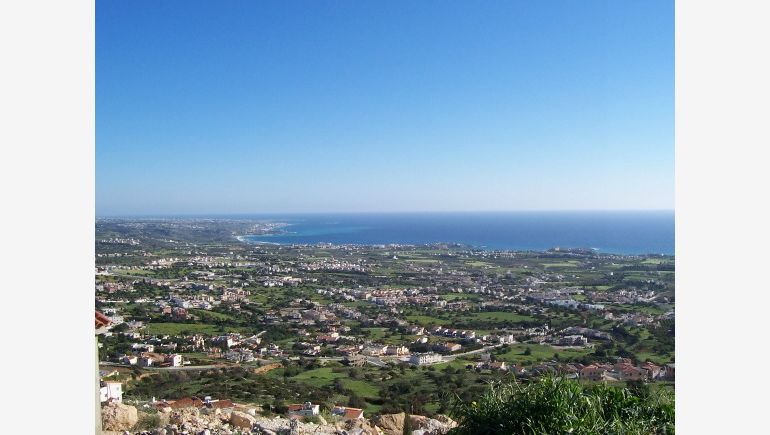 A view of Cyprus.