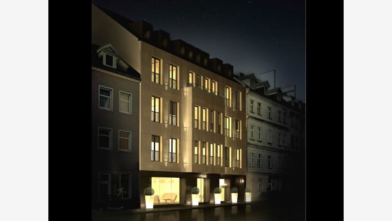 Visualization of the office at Woźna 14 Street/ project of Ipnotic Architecture