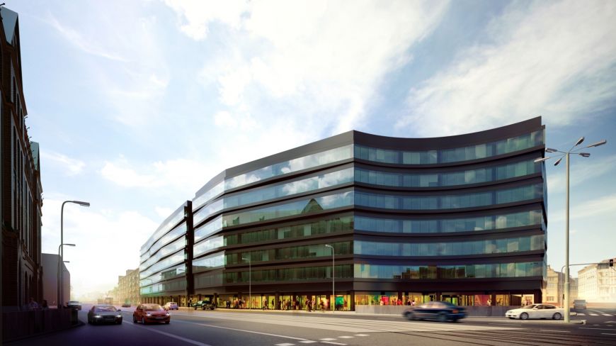  - Dominikański office in Wrocław - HP GBC rented here 16 400 sq. m in 2014